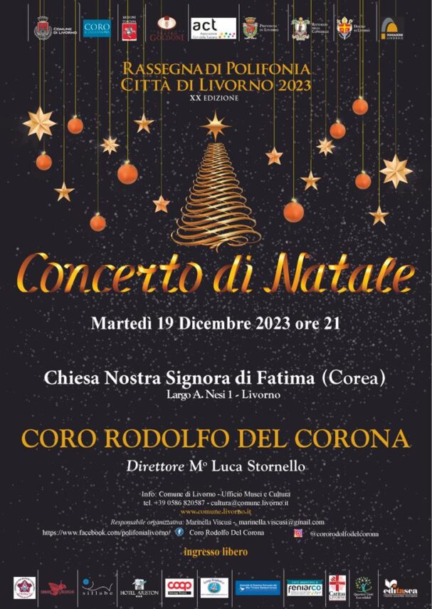 The choir “Del Corona” sing Christmas