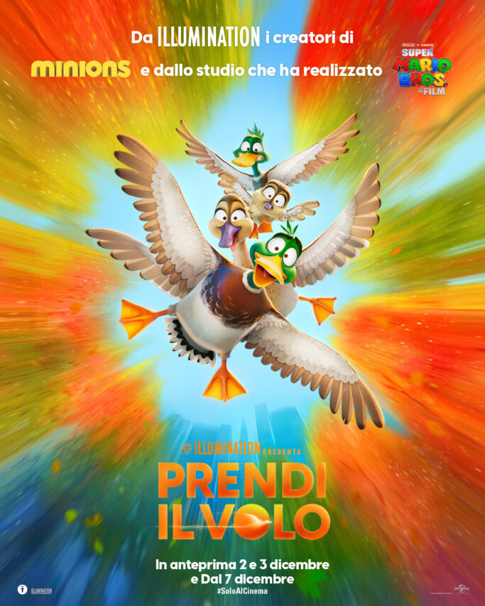 The Cinema Theater 4 Mori hosts the premiere of the animated film “Prendi il volo”.