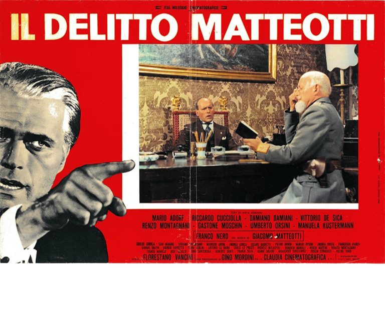 The DELITTO MATTEOTTI in Lezioni di Cinema