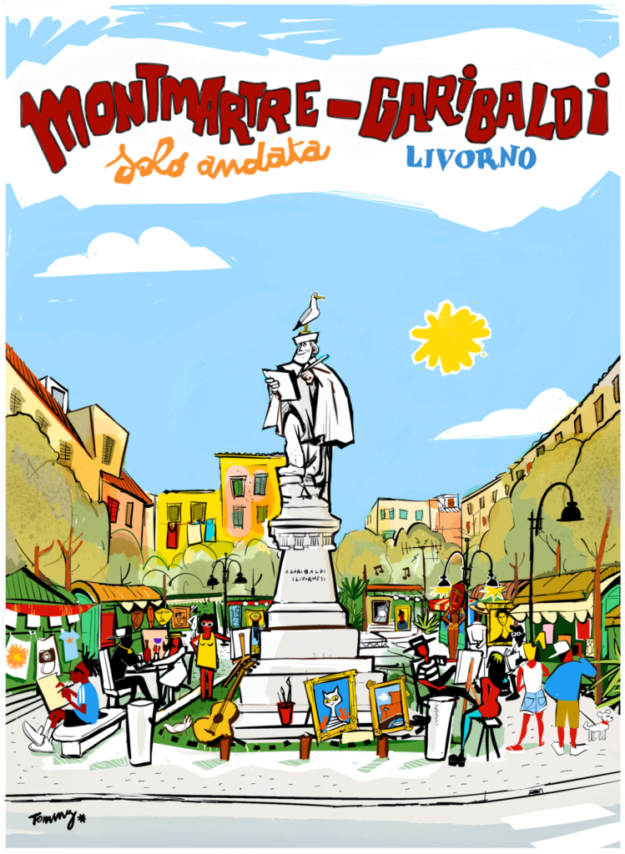 Montmartre-Garibaldi one way, edition 2024