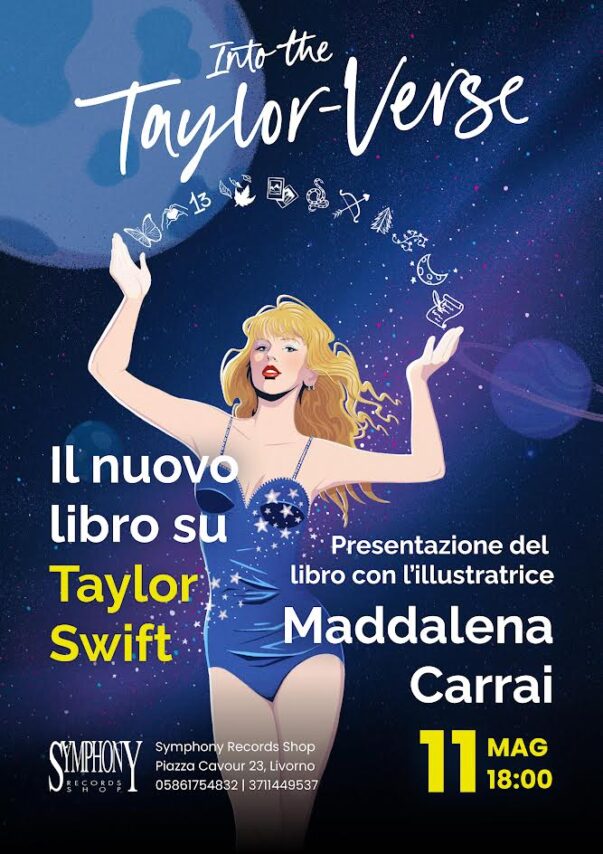 Into the Taylor Verse. The new book about Taylor Swift Illustrated by Maddalena Carrai