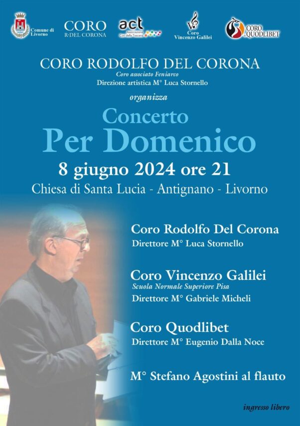 Cori e strumenti per Domenico Papalini