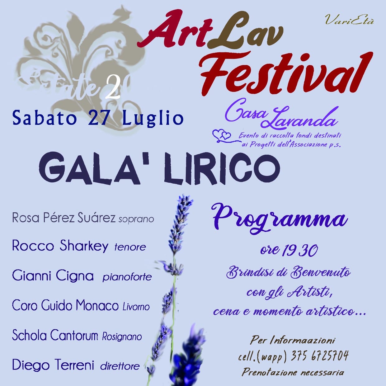 ArtLav Festival Gabbro – Galà Lirico