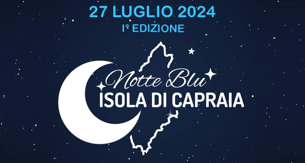 BLUE Night on the island of Capraia