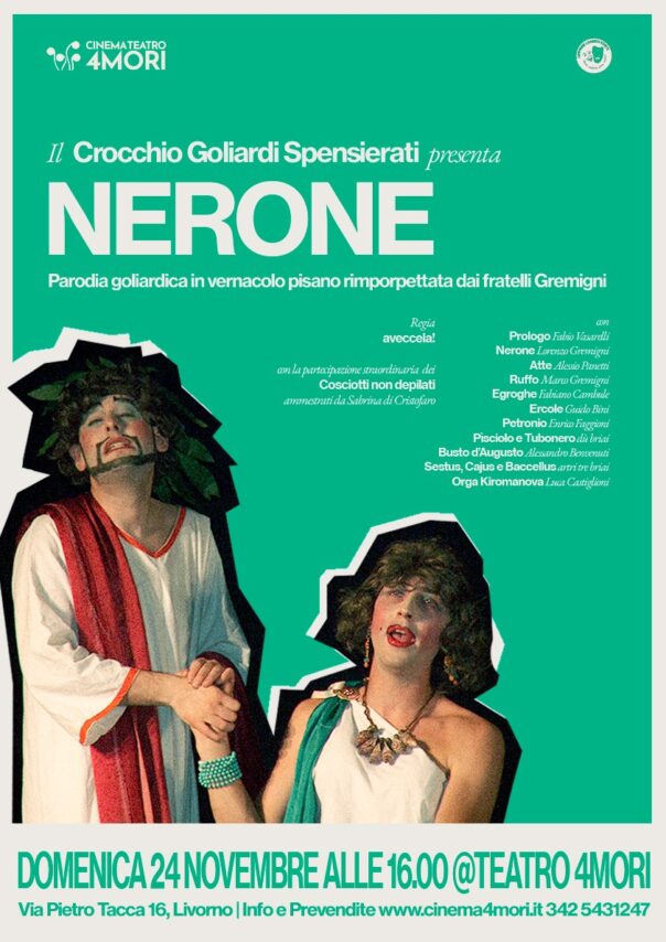 Vernacolo. “Nerone” ai 4 Mori