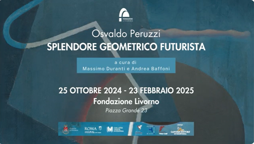 Osvaldo Peruzzi, la mostra “Splendore Geometrico Futurista”