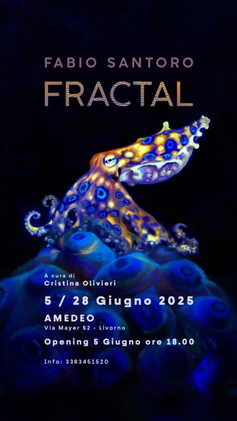 Arte. “Fractal”, Fabio Santoro in mostra all’Amedeo Restaurant