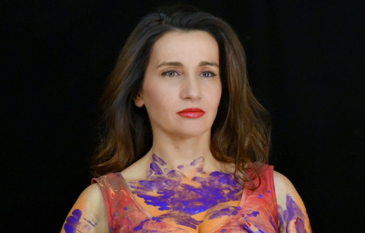 Realizzazione tele della pace – Francesca Chialà