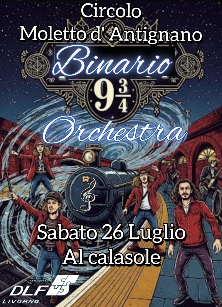 Binario 9 & ¾ concerto al Calasole
