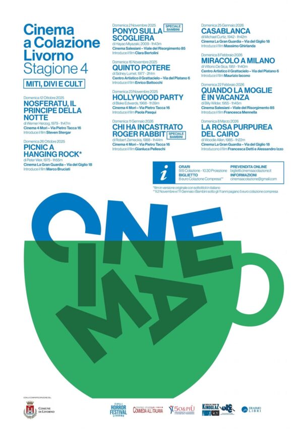 Cinema a Colazione – quarta stagione