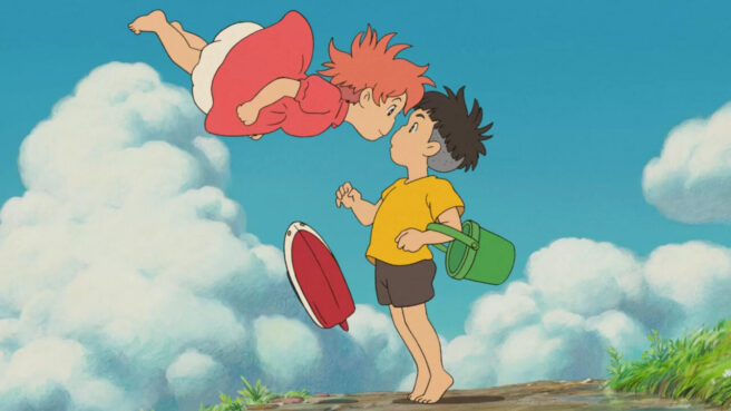 Ponyo sulla scogliera di Hayao