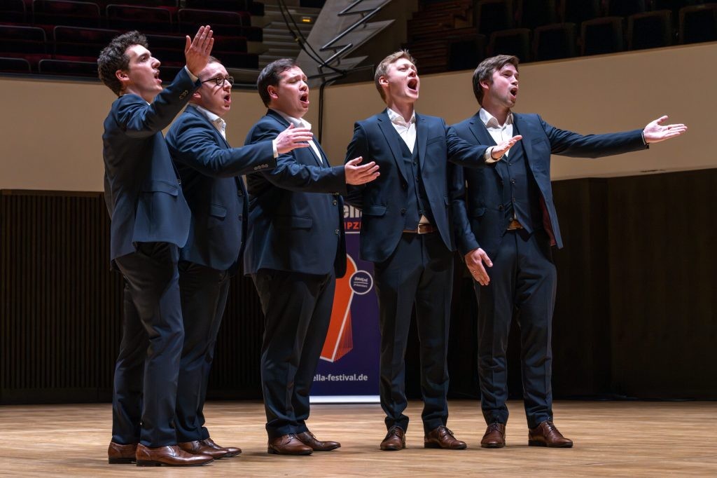 Il quintetto “Mehr als 4” chiude la rassegna di polifonia “Città di Livorno”