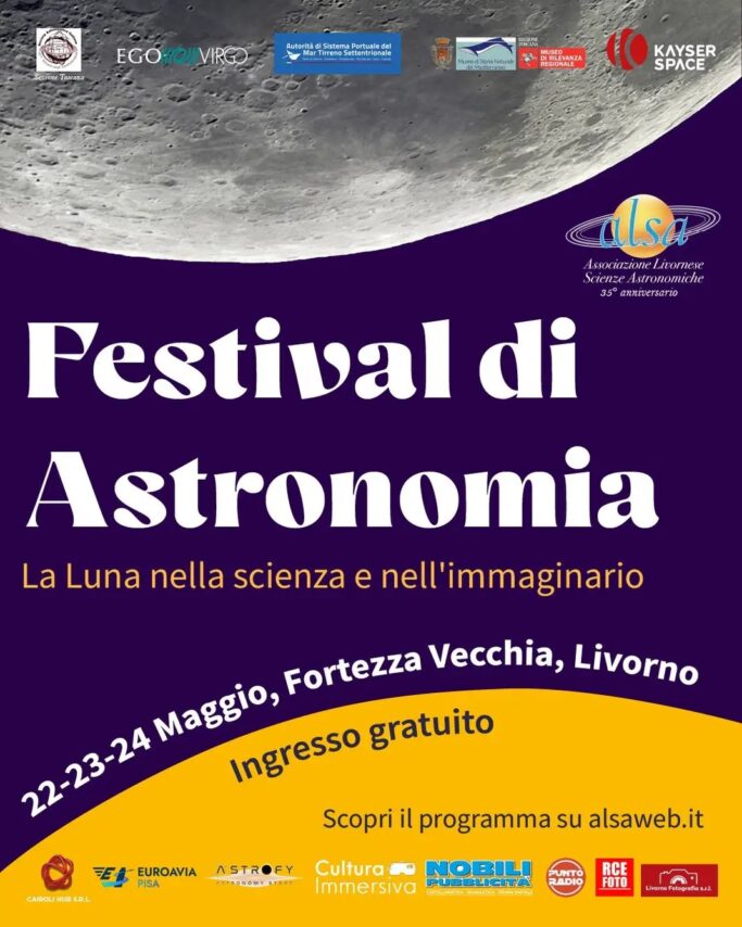 Livorno guarda le stelle: torna il Festival dell’Astronomia in Fortezza Vecchia