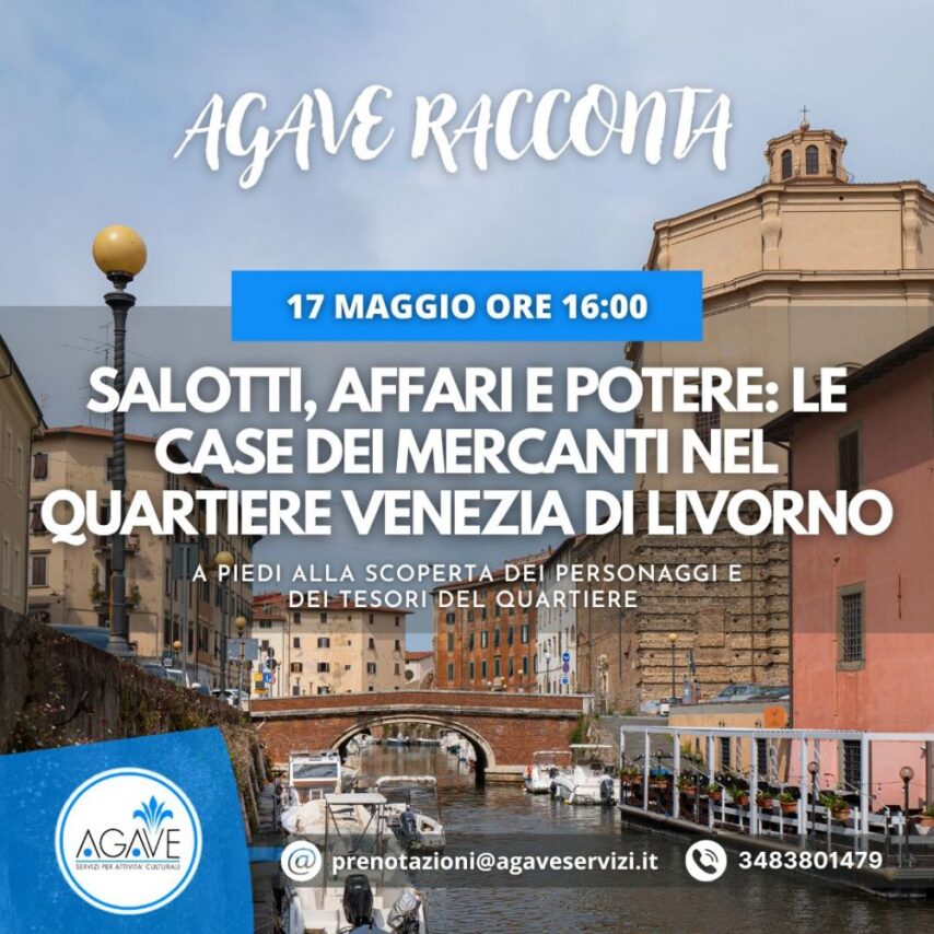 Salotti, affari e potere: le case dei mercanti nel quartiere Venezia di Livorno