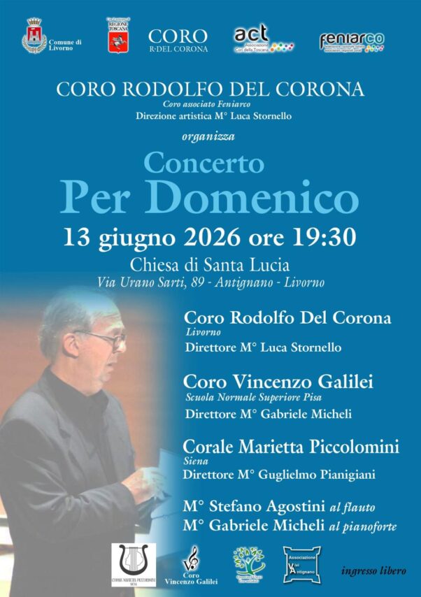 Choir and instruments in memory of Domenico Papalini