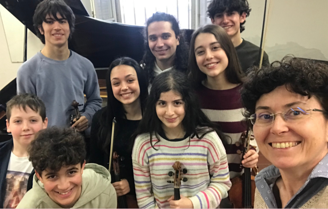 Conservatorio Mascagni, concerti finali della classe di violino della prof. Morandi