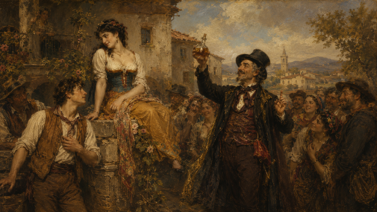 THE ELIXIR OF LOVE