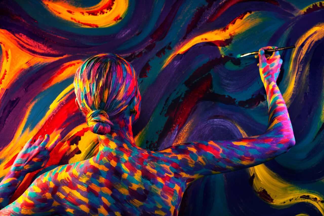 Effetto giovani: Kombo Lab, Mostra, Corpi d’Aria & Live Body Painting
