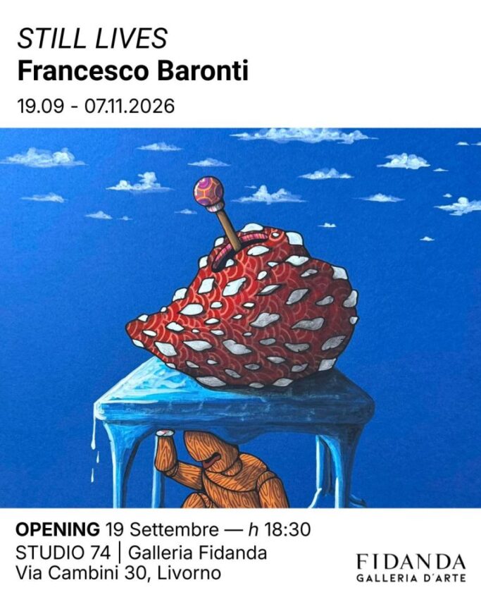 Francesco Baronti in mostra con “Still Lives”