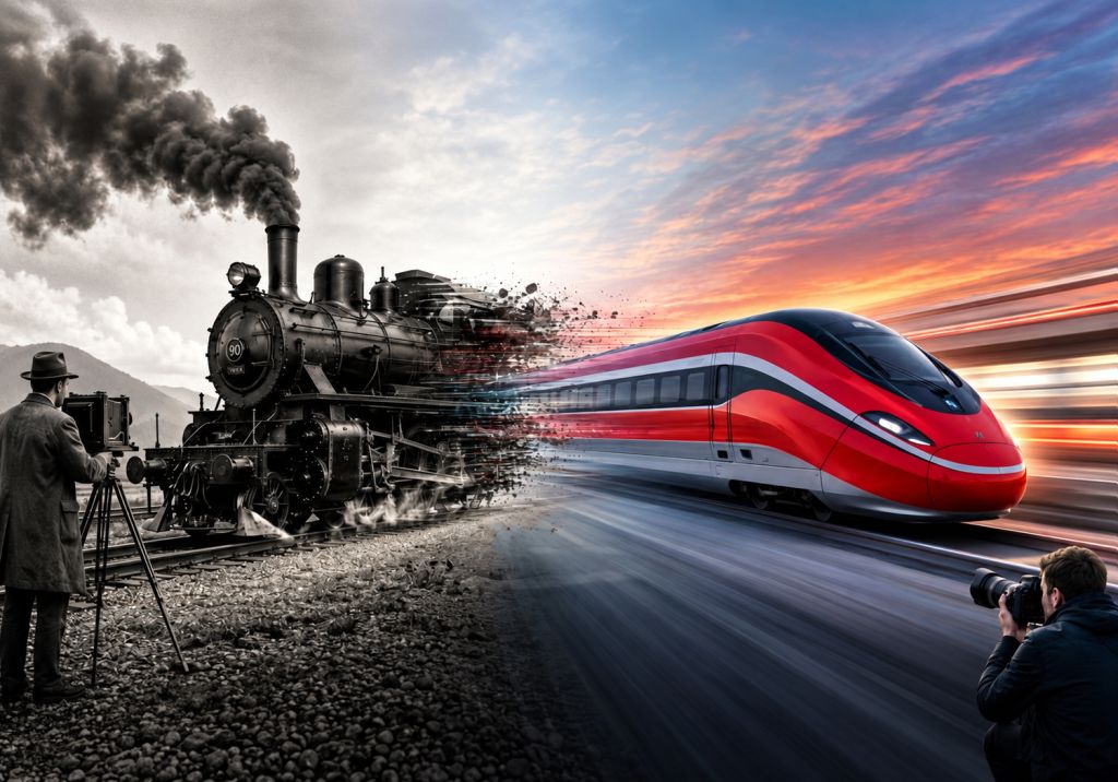 Il Circolo Fotografico DLF Livorno spegne 60 candeline, una mostra dal titolo “Il treno, metafora della vita”
