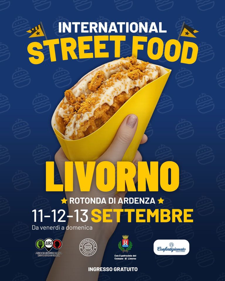 A Livorno l’89esima tappa della 10ª Edizione dell’International Street Food