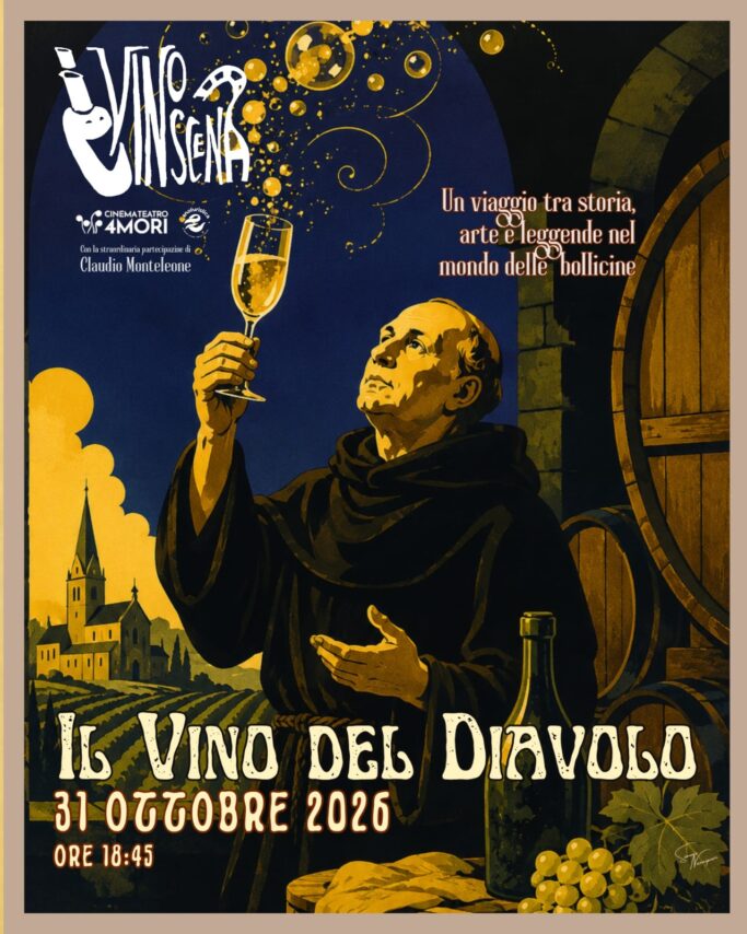 “Vino in Scena” torna ai 4 Mori con “Il Vino del Diavolo”